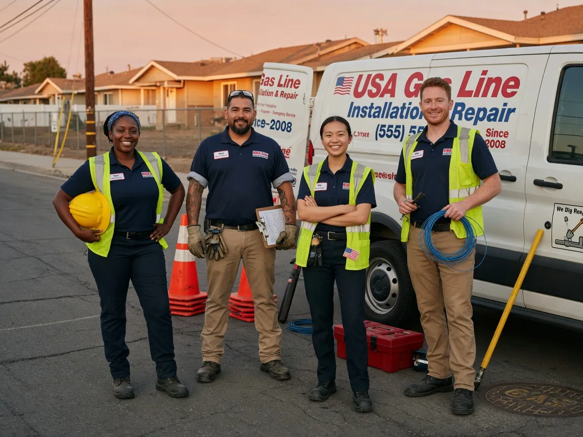 Gas Line Installation company in Strawberry, AR